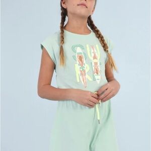 Mayoral Mint Green Kids Romper